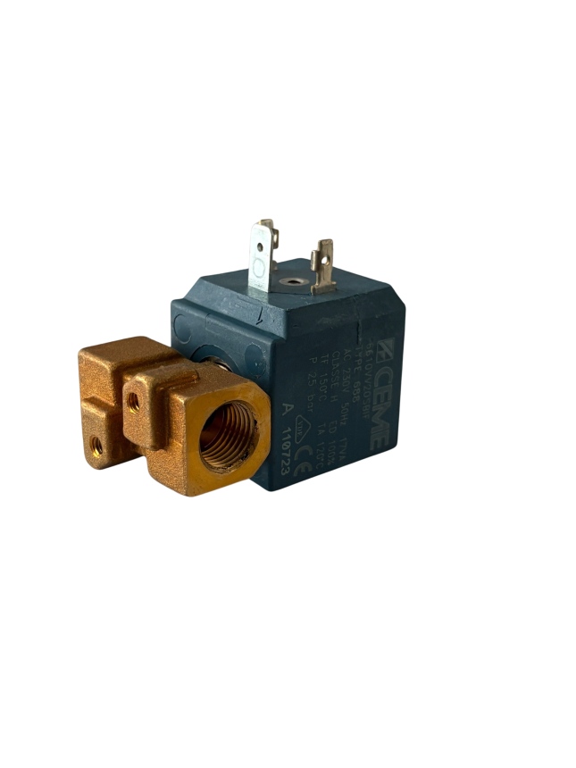 CEME elektromagnetický ventil ¼” pro hořáky série H0x vhodný na olej i vzduch