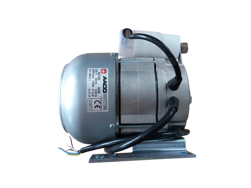 Motor AACO 130W s chladičem (pro externí pumpu na podávání oleje)